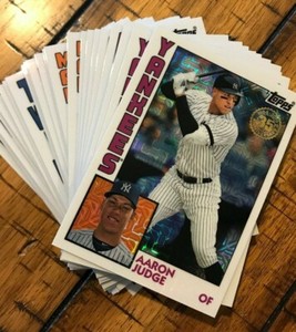2019 Topps Update 1984 Chrome Refractor Silver Pack *You Pick* Complete Your Set