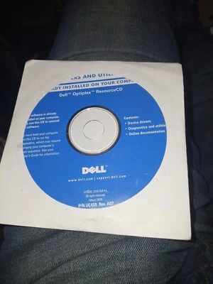  OEM Dell Optiplex Resource CD UC450 0TC935 Drivers Utilities 330 740 745 755  - Image 1 of 4