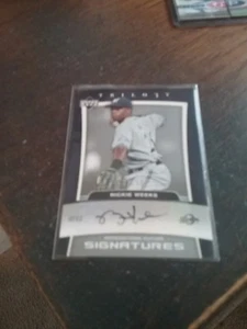 Rickie Weeks SP Auto 2005 Upper Deck Trilogy No Fu RW - Picture 1 of 2