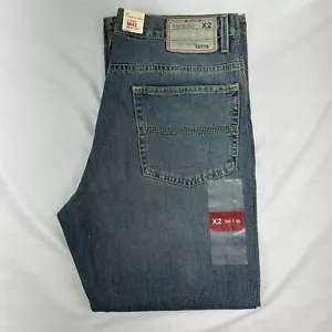 X2 Denim Laboratory Jeans - Men's size 36x30 - Blue M42 Boot Cut - New w/tags - Picture 1 of 14