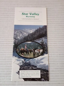 Vintage Star Valley Wyoming Pamphlet - Picture 1 of 4