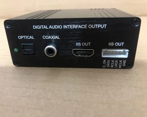 HDMI/MHL Digital Interface Separater Extrakt Audio I2S/Glasfaser/Coa montiert - Bild 1 von 6