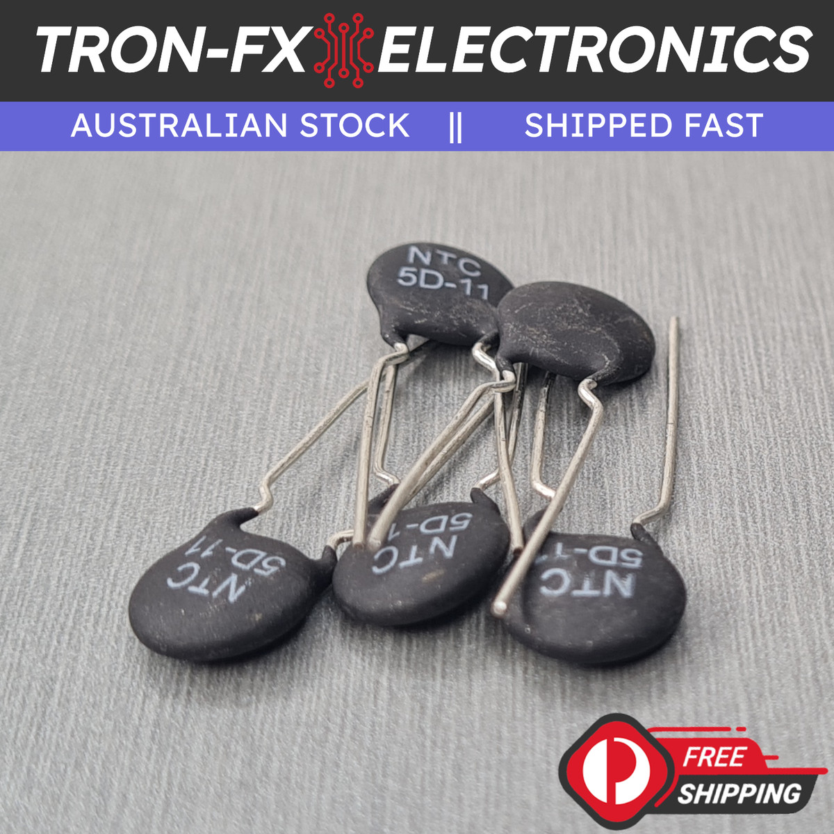 Termistore 5D-20 NTC Thermistor Resistors 5D-9 3A 5 Ohm Inrush Current ...