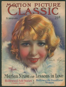 Motion Picture Classic February 1930 Anita Page~Theda Bara~Lupe Velez~Clara Bow - Picture 1 of 10