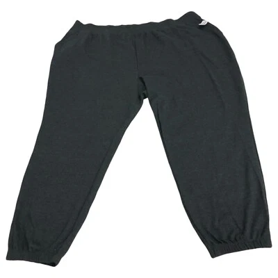 Old Navy Womens 4X High Rise Thermal Waffle Knit Lounge Jogger Pants Dark Gray - Image 1 of 4