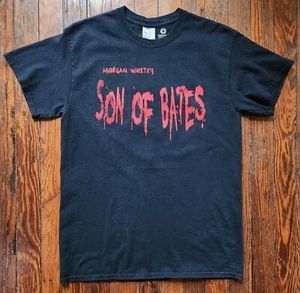 Vintage Morgan White's SON OF BATES Horror Movie Crew TvF Black T Shirt M HTF! - Picture 1 of 3