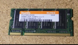 Hynix PC2700S-25330 256mb DDR 333MHz Memory RAM - Picture 1 of 4