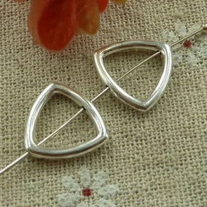 Free Ship 200 pcs tibetan silver heart spacers 15x15mm L-2885 - Picture 1 of 4