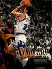 1999-00 SkyBox Dominion Utah Jazz Basketball Card #43 John Stockton