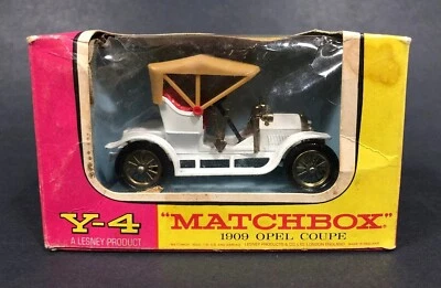 Lesney Matchbox Models Of Yesteryear 1909 Opel Coupe Y-4 Box 1:38 MOY England - Image 1 of 4
