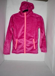 Lands’ End Girls Softest Fleece Hoodie in Verbena Size: LARGE #5835679 NWT - Picture 1 of 3