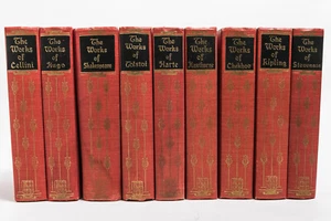 Black's Readers Service Company The Works Of - 9 Hardback Books 1920s and 1930s - Picture 1 of 13