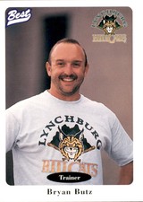 1996 Lynchburg Hillcats Best #30 Bryan Butz Trainer Greenville South Carolina SC