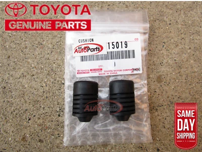 95 - 00 TOYOTA TACOMA FRONT HOOD BUMPER CUSHION RUBBER SUPPORT OEM QTY  2 NEW - Image 1 of 2