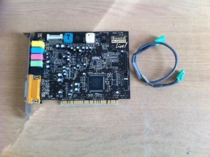 Carte audio Creative Labs Sound Blaster Live CT4780 avec câble - Photo 1/5
