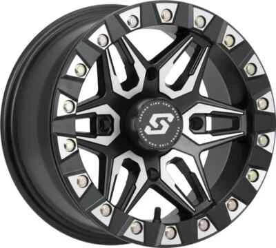 Llanta Sedona Split 6 plateada 14x7 4/156 4+3 Polaris RZR XP 4 900 13 Foto 1 de 4