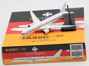 1:400 JC Wings GERMAN AIR FORCE A350-900ACJ Diecast Models 10+01 JETFlaps Down - Bild 1 von 12