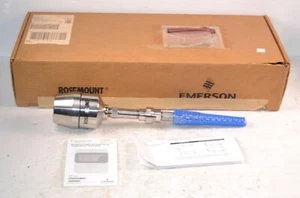 NEW! ROSEMOUNT 644 TEMPERATURE TRANSMITTER 644HANAS1M5F6XA ROUND STAINLESS - Picture 1 of 16