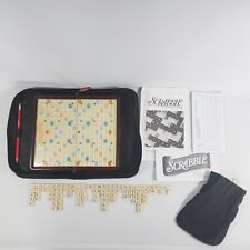 Scrabble Game Folio Edition Travel Size / Snap In Tiles / 2001 Edition / Hasbro