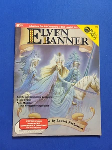 Módulo de aventura Elven Banner - ayudas para roles - Imagen 1 de 2