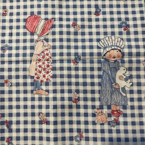 Holly Hobbie Fabric Vintage 24” X 32” - Picture 1 of 3