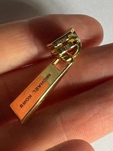 Michael Kors tiretto ricambio zip cerniera lampo cursore portafoglio o borsetta - Foto 1 di 6