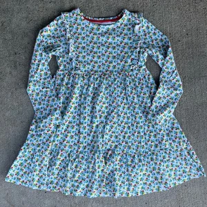 Mini abito Boden bambina manica lunga a strati floreale 7-8 - Foto 1 di 3