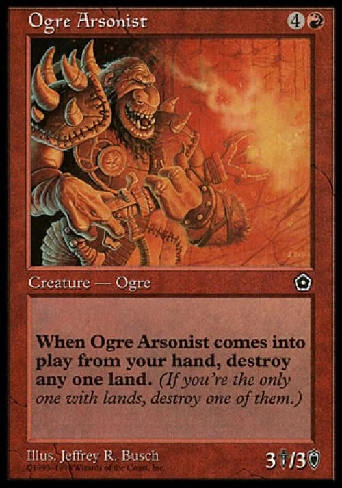 Ogre Arsonist - Medium Play MTG Portal Second Age - Image 1 of 1