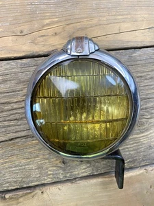 Vintage Unity Fog Lamp Light With Yellow GE Lens USA! Untested - Picture 1 of 14