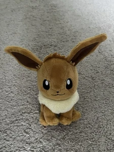 "Auténtico juguete de peluche Pokémon Center Eevee de 5-6""" - Imagen 1 de 3