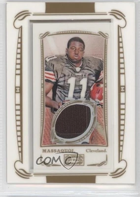 2009 Topps Mayo Framed Mini Jersey Relics Mohamed Massaquoi #MR-MM Rookie RC - Image 1 of 2