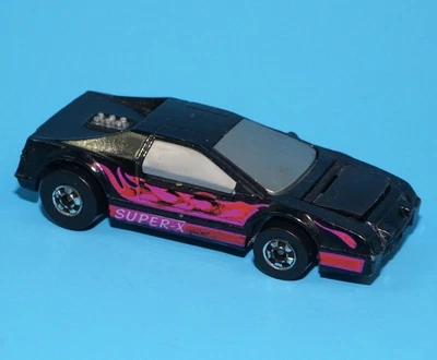 HOT WHEELS CRACK-UPS SPORT CRASHER SUPER X 1/64 SCALE BLACKWALL 1983 MATTEL - Bild 1 von 4