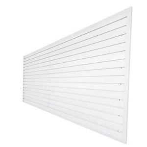 Slatwall Panels 4x8 ft Garage Wall Storage System, PVC Slat Wall Paneling - Picture 1 of 7