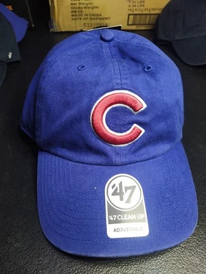 MLB Baseball '47 Brand Clean Up Adjustable Hat One Size - Image 1 of 4