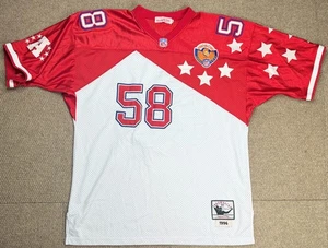 Mitchell & Ness NFL 1996 Derrick Thomas #58 Pro Bowl Jersey Size 54 - Picture 1 of 11