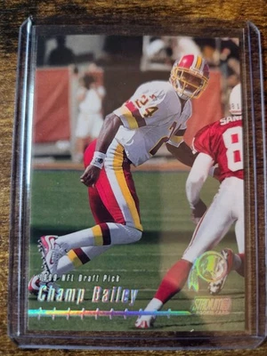 1999 Topps Stadium Club Champ Bailey Rookie RC #153 Washington Redskins Georgia - Image 1 of 2