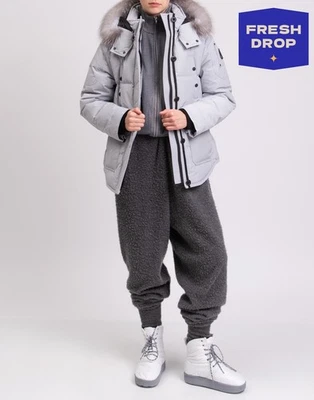 RRP €1285 MOOSE KNUCKLES Anguille Down Jacket Size L Water Repellent Fox Fur  - Image 1 of 4