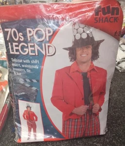 Fun Shack 70's Pop Legend Mens Fancy Dress Costume M - Picture 1 of 1
