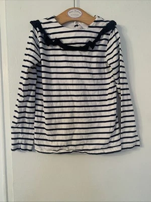 Top a rayas Jacadi para niñas talla 8 Foto 1 de 4