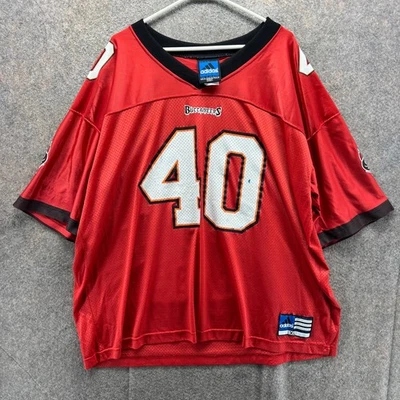 Camiseta Mike Alstott Tampa Bay Buccaneers Hombre XL Roja Fútbol Adidas De Colección Foto 1 de 4