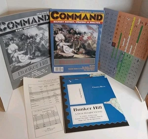 Command Magazine #32 with Bunker Hill (UNPUNCHED) - Picture 1 of 5