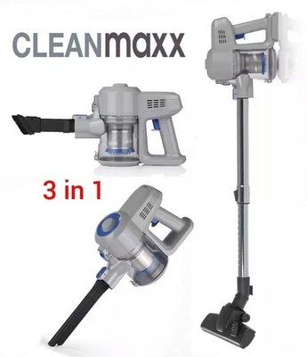 Cleanmaxx Zyklon Staubsauger Stielstaubsauger Handstaubsauger kabellos beutellos - Bild 1 von 4