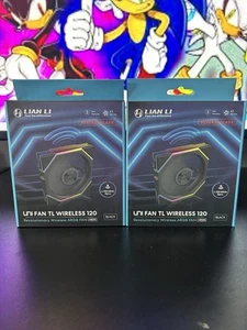 LIAN LI UNI FAN TL Wireless LCD 120 Reverse Single Pack black - Afbeelding 1 van 8