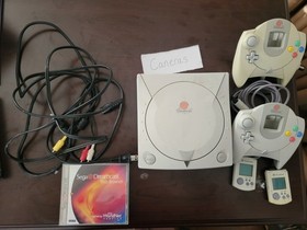 SEGA Dreamcast Console With 2 Controllers, 2 VMUs, Web Browser