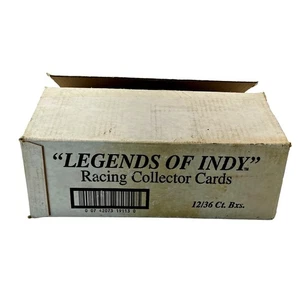 1992 Legends Of Indy Racing Cards Factory Case 12 Boxen mit 36 versiegelten Packungen - Bild 1 von 6