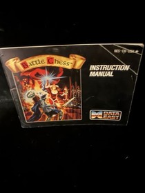 NES Nintendo Battle Chess Authentic Original Instruction Manual Only Data East