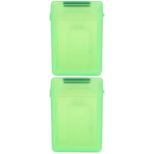 2 PCS Festplattenschutzbox Computer-Aufbewahrungskoffer Festplattengehäuse - Bild 1 von 12