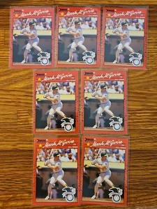 7 Karten Lot Mark McGwire 1990 Donruss #697  - Bild 1 von 2