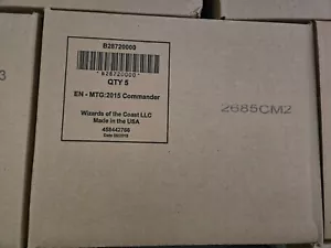 Magic Mtg SEALED COMMANDER 2015 Set alle 5 - Bild 1 von 1