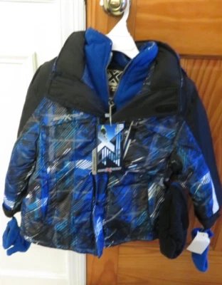 Zero Xposur Boys Winter Coat, Hat and Gloves Size S (4) - Image 1 of 4